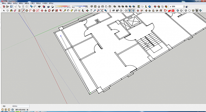 [分享] SKETCHUP 建築外觀模型建立