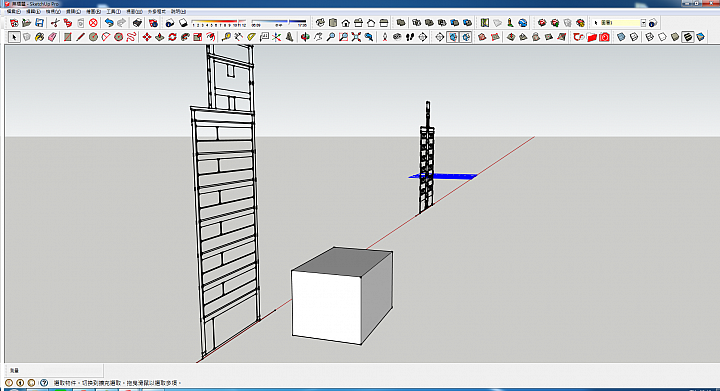 [分享] SKETCHUP 建築外觀模型建立