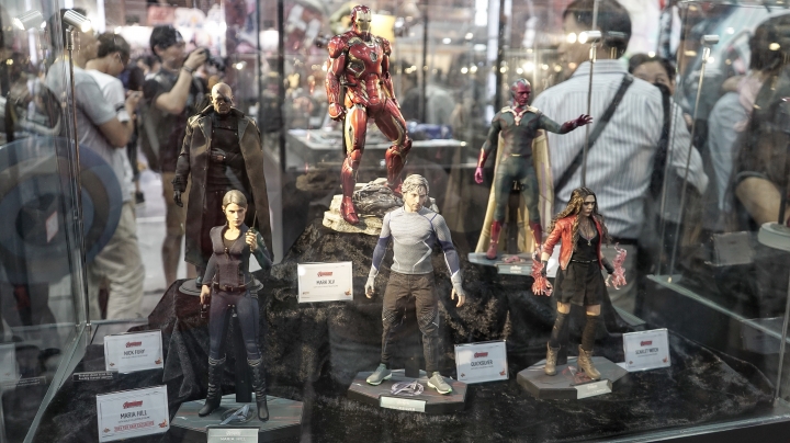 A7S 2015香港動漫節 MARVEL 模型實拍.
