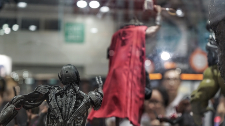 A7S 2015香港動漫節 MARVEL 模型實拍.