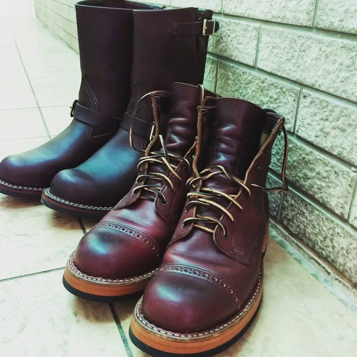 (小白新定番)WHITE'S  SMOKE JUMPER CAP TOE  BOOTS