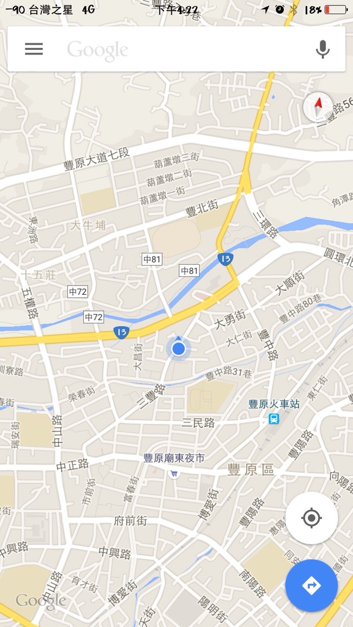 台灣之星在大台中地區收訊分享