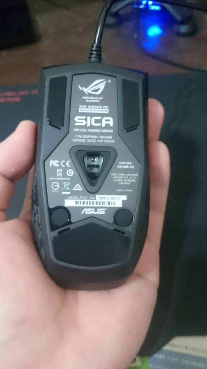 [開箱]平民ROG-SICA 簡易開箱 聽說打LOL會變強(?)