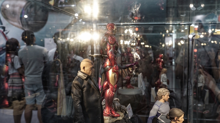 A7S 2015香港動漫節 MARVEL 模型實拍.