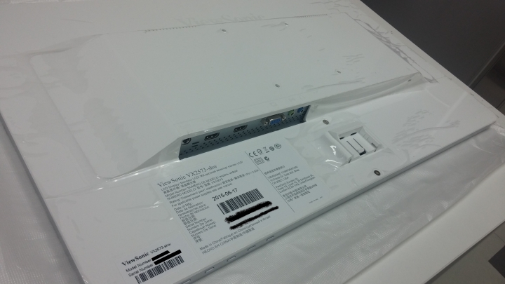 新分享25吋時尚大螢幕 ViewSonic VX2573-shw