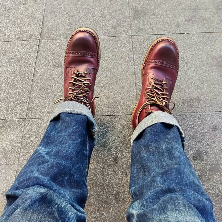 (小白新定番)WHITE'S  SMOKE JUMPER CAP TOE  BOOTS