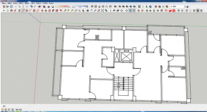 [分享] SKETCHUP 建築外觀模型建立