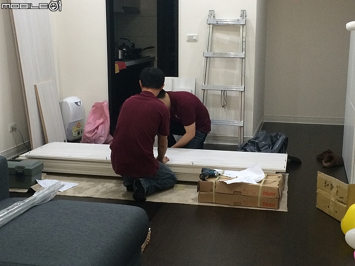 <開箱>簡單規劃更衣室+竹子地板