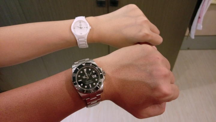 [開箱]人生第一支機械錶就上勞 ROLEX 116610LN