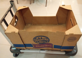 【開箱】新購手推車，載物用