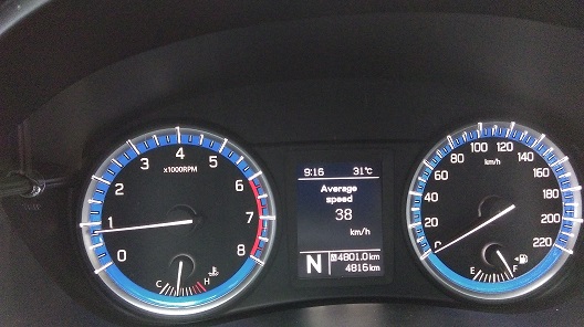 Suzuki SX4 Crossover 近五千公里油耗分享