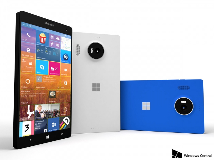 最像 Lumia 950 XL 實機的渲染圖