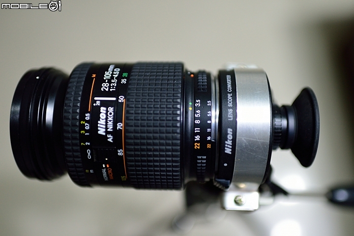 Nikon 鏡頭Lens Scope Converter 應用