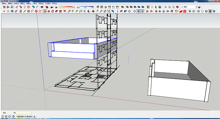[分享] SKETCHUP 建築外觀模型建立