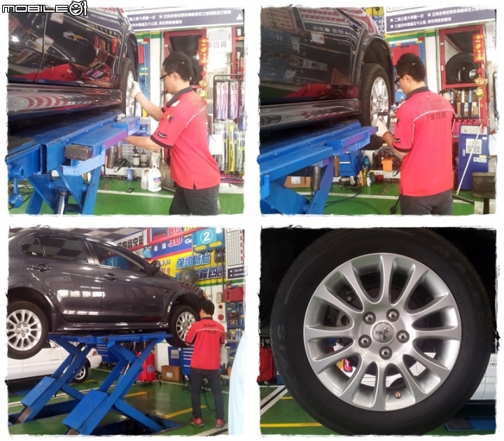 汽車百貨促銷活動，添購胎壓偵測器。