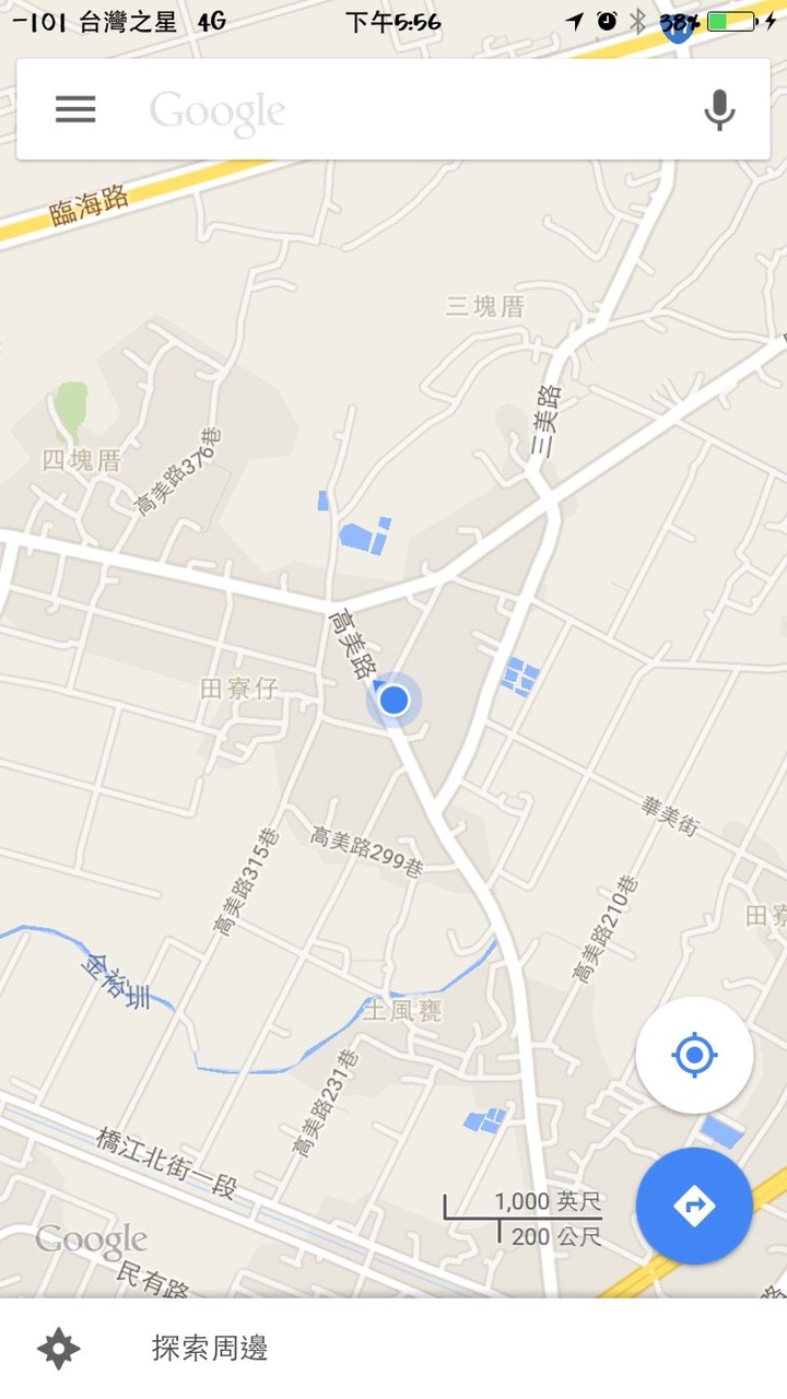 台灣之星在大台中地區收訊分享