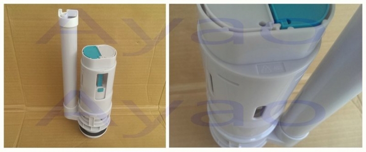 有高手會修家用2段式沖水馬桶嗎？（圓型按鈕開關，分兩邊）