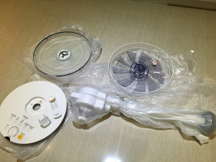 [開箱] 國際牌DC直流電風扇 F-H14/16 CND系列