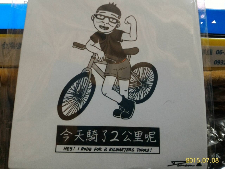 今天的軟體更新拍照多了時間浮水印啦~