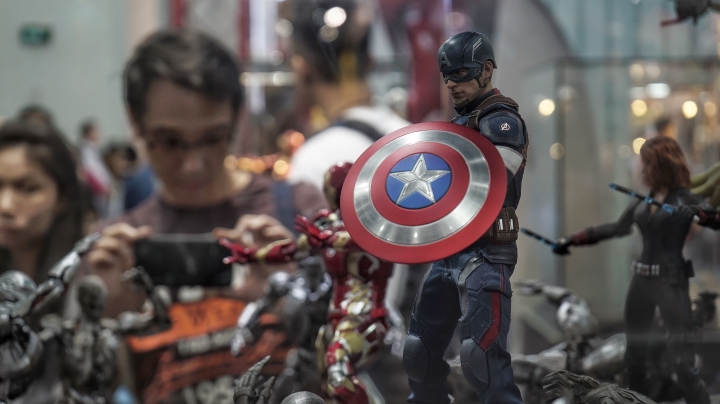 A7S 2015香港動漫節 MARVEL 模型實拍.