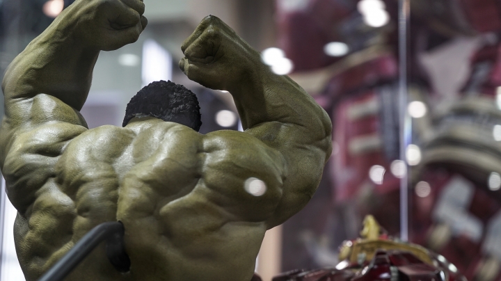 A7S 2015香港動漫節 MARVEL 模型實拍.