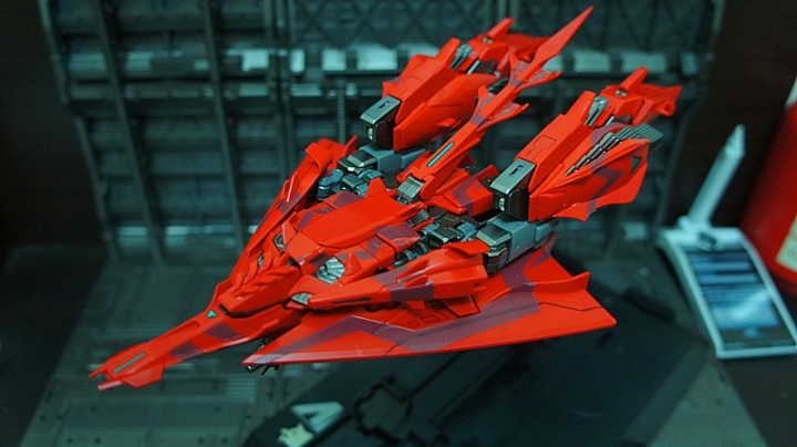 MG MSZ-006 P2/3C ZETA GUNDAM III P2 TYPE RED ZETA