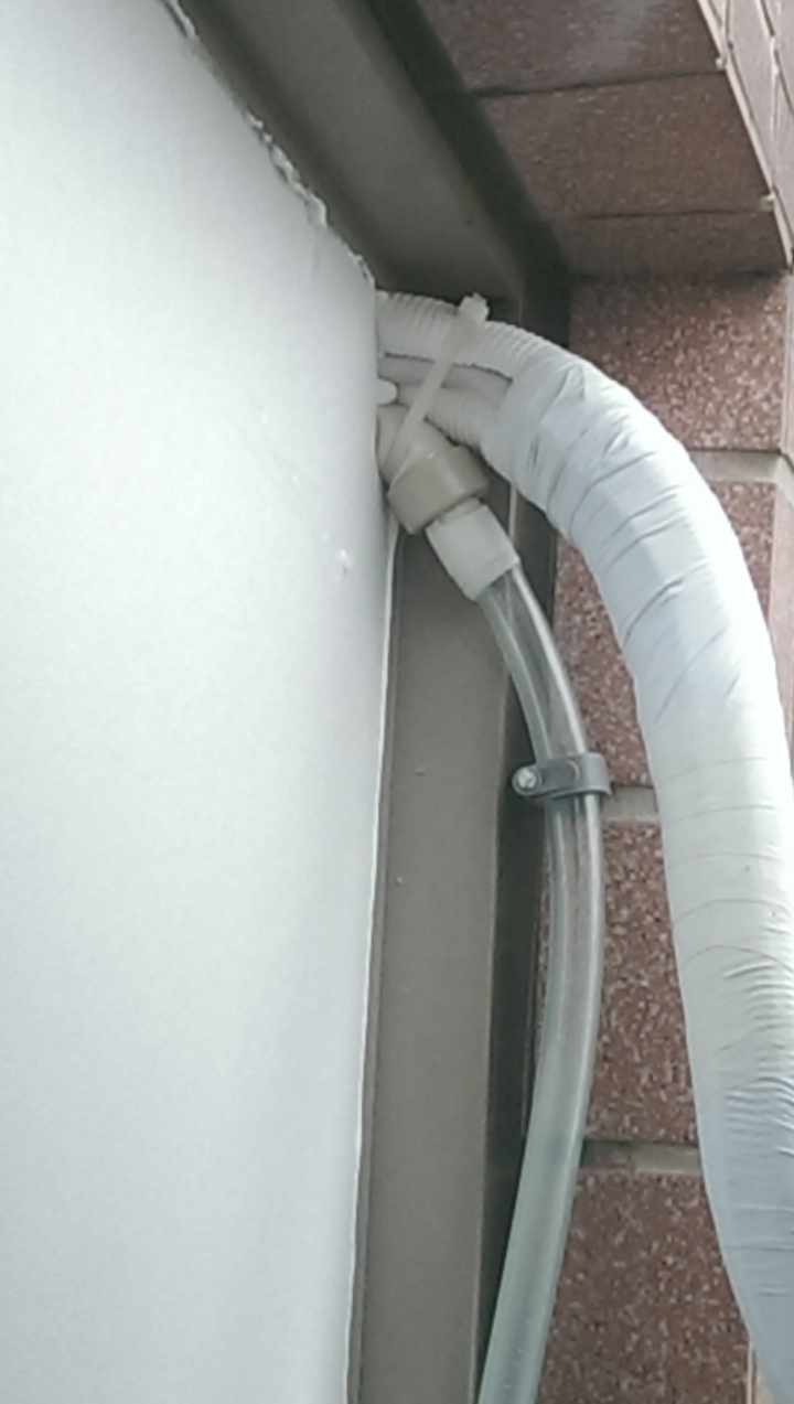 這樣安裝冷氣有無問題?危險性?