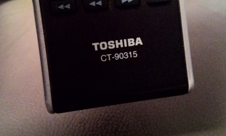 TOSHIBA 52XV500G 遙控器 CT-90315