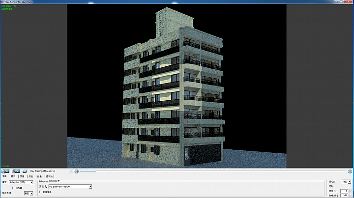 [分享] SKETCHUP 建築外觀模型建立