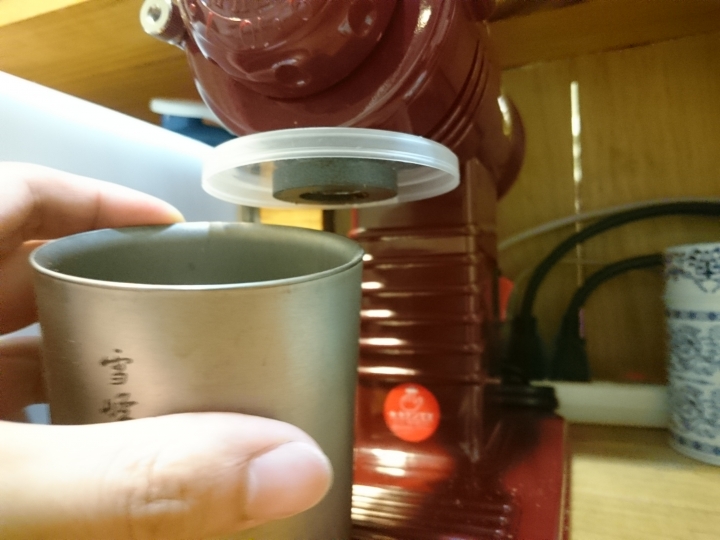 小富士接粉杯改裝