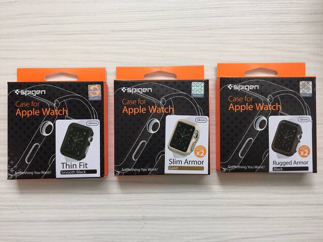 Apple Watch黑色運動版+SPIGEN保護殼小開箱