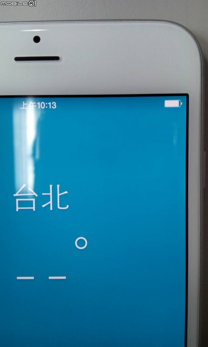 請問iphone6+螢幕黑一角，這樣算故障嗎?