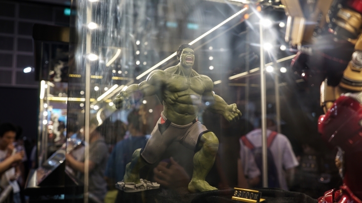 A7S 2015香港動漫節 MARVEL 模型實拍.