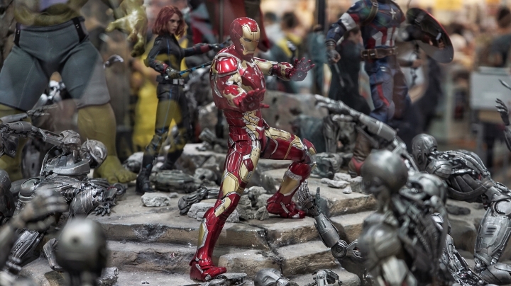 A7S 2015香港動漫節 MARVEL 模型實拍.