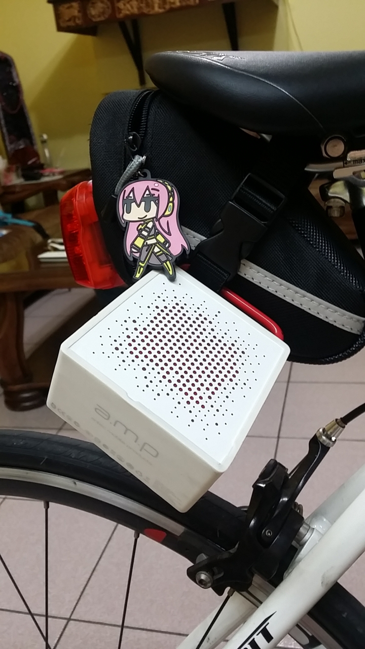 騎腳踏車用藍芽喇叭分享 SONY  SRS-X11   a.m.p SP-ZERO