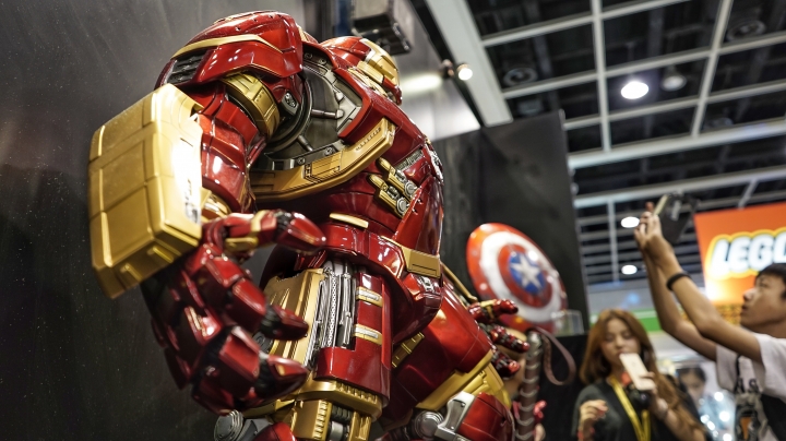 A7S 2015香港動漫節 MARVEL 模型實拍.