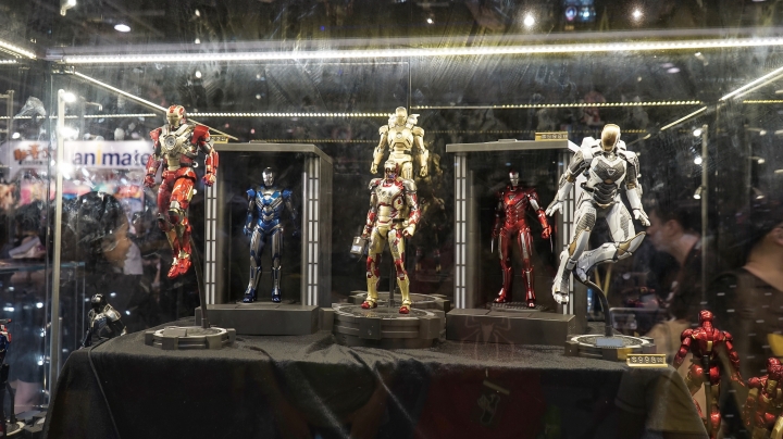 A7S 2015香港動漫節 MARVEL 模型實拍.