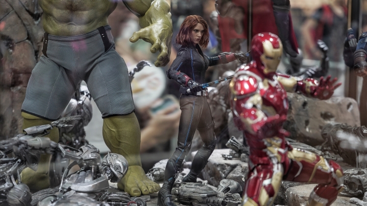 A7S 2015香港動漫節 MARVEL 模型實拍.