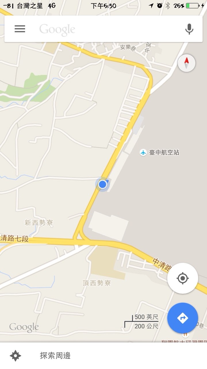 台灣之星在大台中地區收訊分享