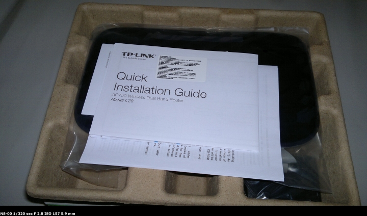 [開箱] TP-LINK Archer C20 無線雙頻路由器