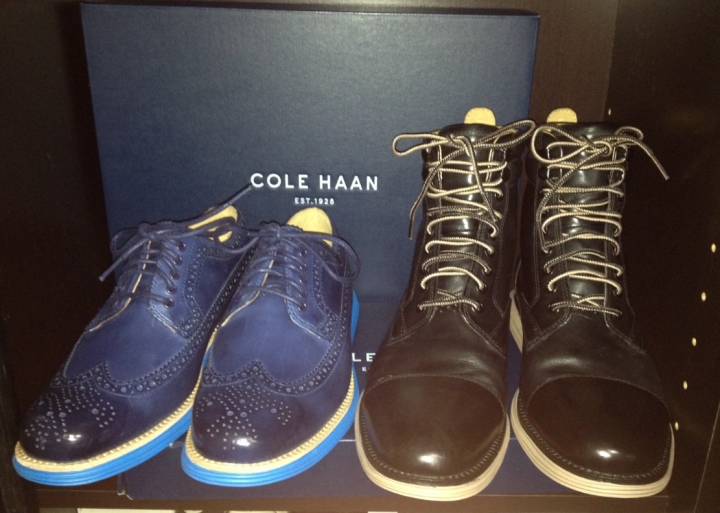 【開箱分享】Cole Haan - Lunargrand Long Wingtip & Lunargrand Lace Snow Boots