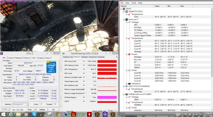 GIGABYTE P35X V3 燒機與遊戲測試(降頻流言終結者) Part2