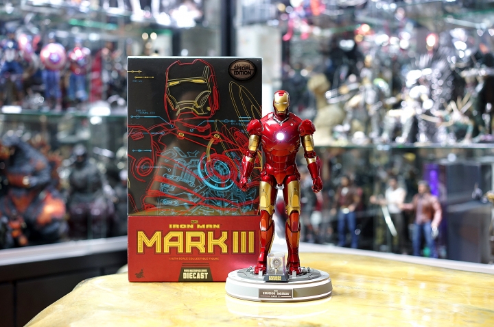 (圖多) 開箱! hot toys 鋼鐵人 限定版合金馬克3