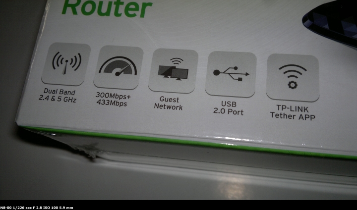 [開箱] TP-LINK Archer C20 無線雙頻路由器