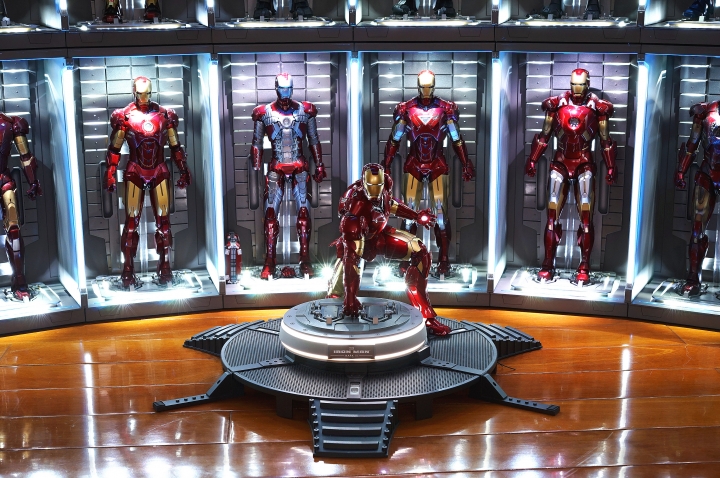 (圖多) 開箱! hot toys 鋼鐵人 限定版合金馬克3