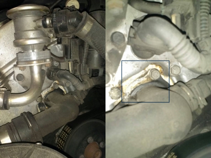 E46 引擎周邊漏水