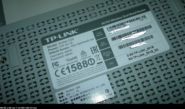 [開箱] TP-LINK Archer C20 無線雙頻路由器