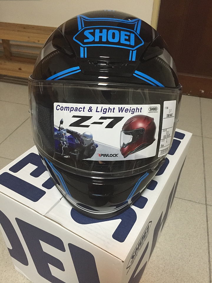 【開箱】SHOEI-Z7 DOMINANCE TC-2