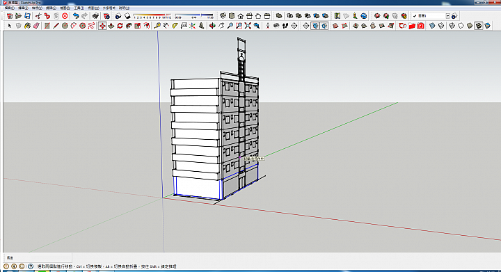 [分享] SKETCHUP 建築外觀模型建立