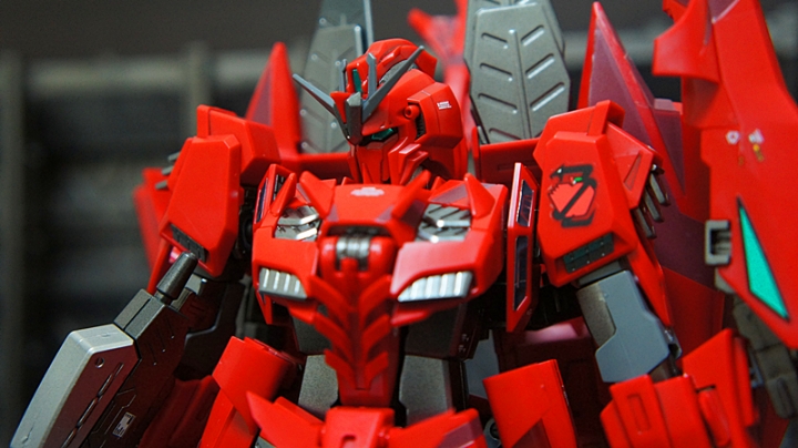 MG MSZ-006 P2/3C ZETA GUNDAM III P2 TYPE RED ZETA